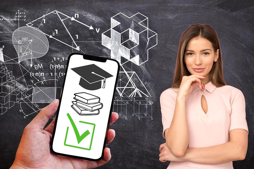 AI tutor avatar providing personalized guidance through holographic projection